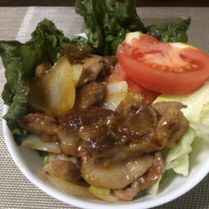 豚肉が柔らかくて、さらにとろみもついてとても簡単に美味しく作ることができました(^o^)レシピありがとうございます♪